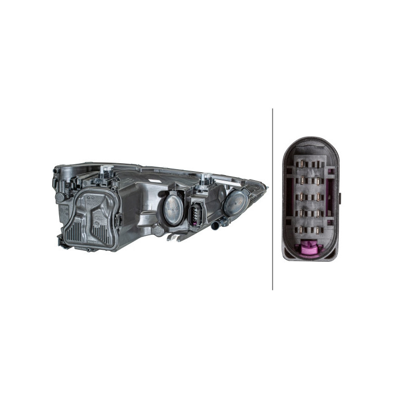 Phare principal HELLA