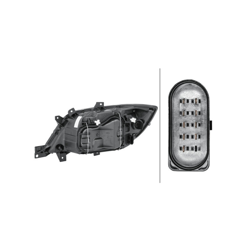 Phare principal HELLA