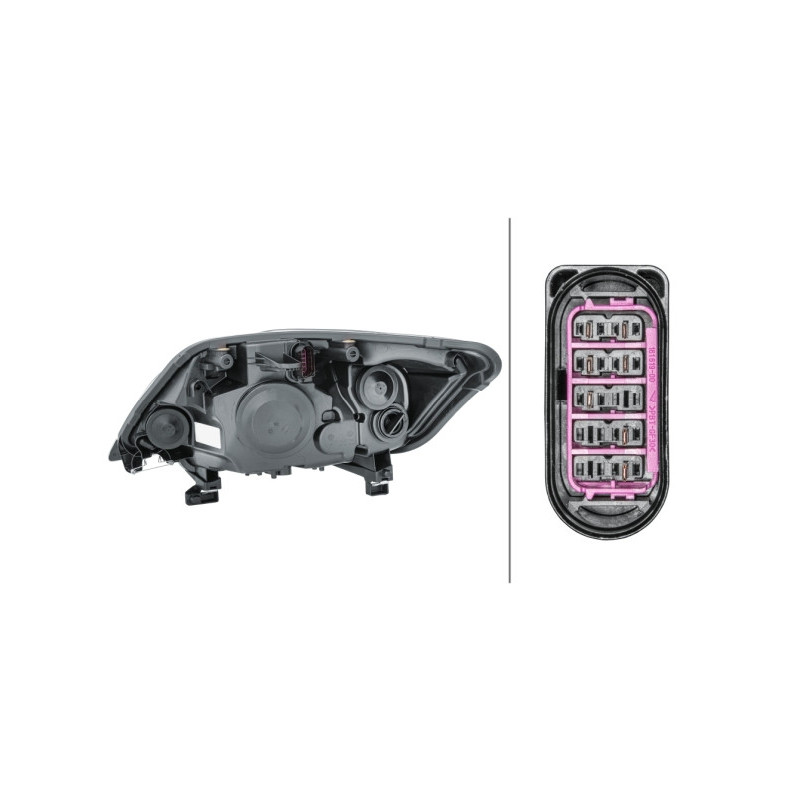 Phare principal HELLA