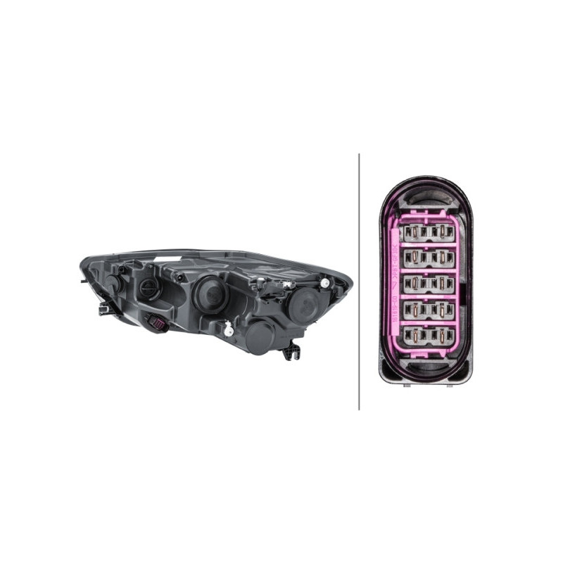 Phare principal HELLA