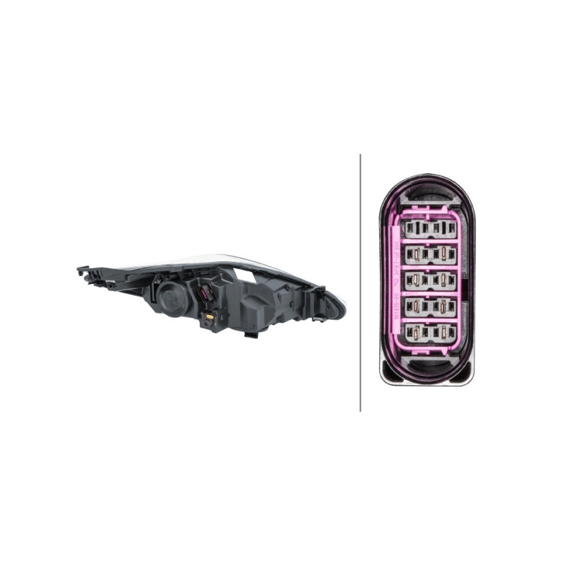 Phare principal HELLA