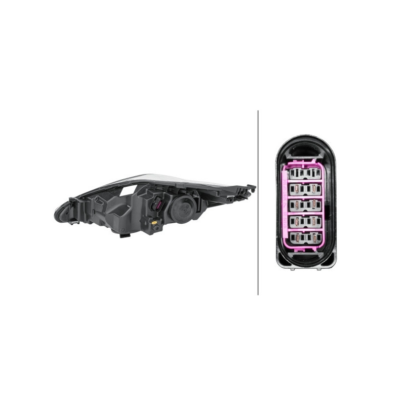 Phare principal HELLA