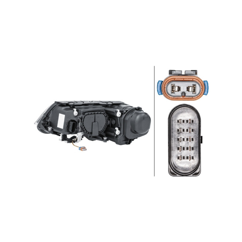 Phare principal HELLA