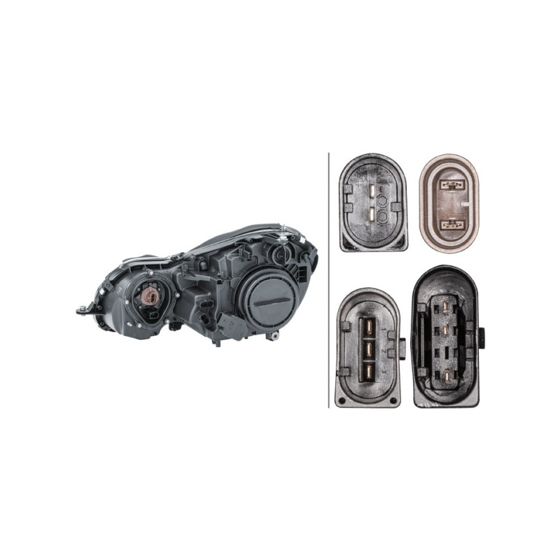 Phare principal HELLA