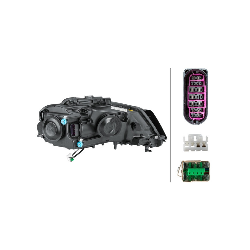 Phare principal HELLA