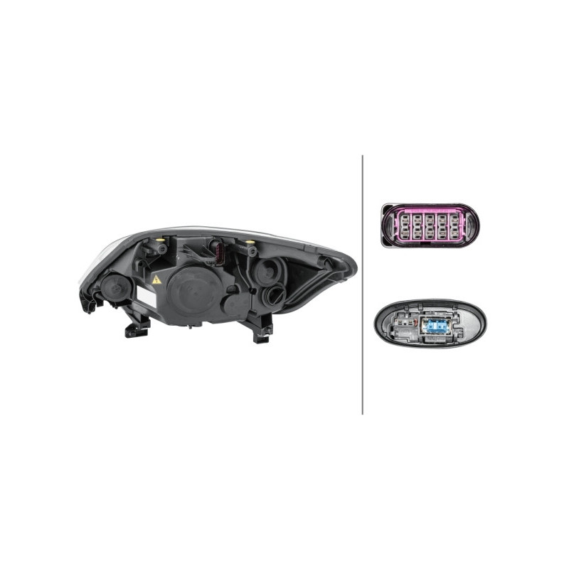 Phare principal HELLA