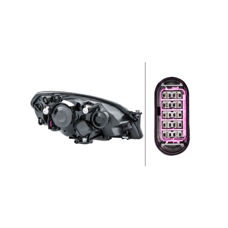 Phare principal HELLA