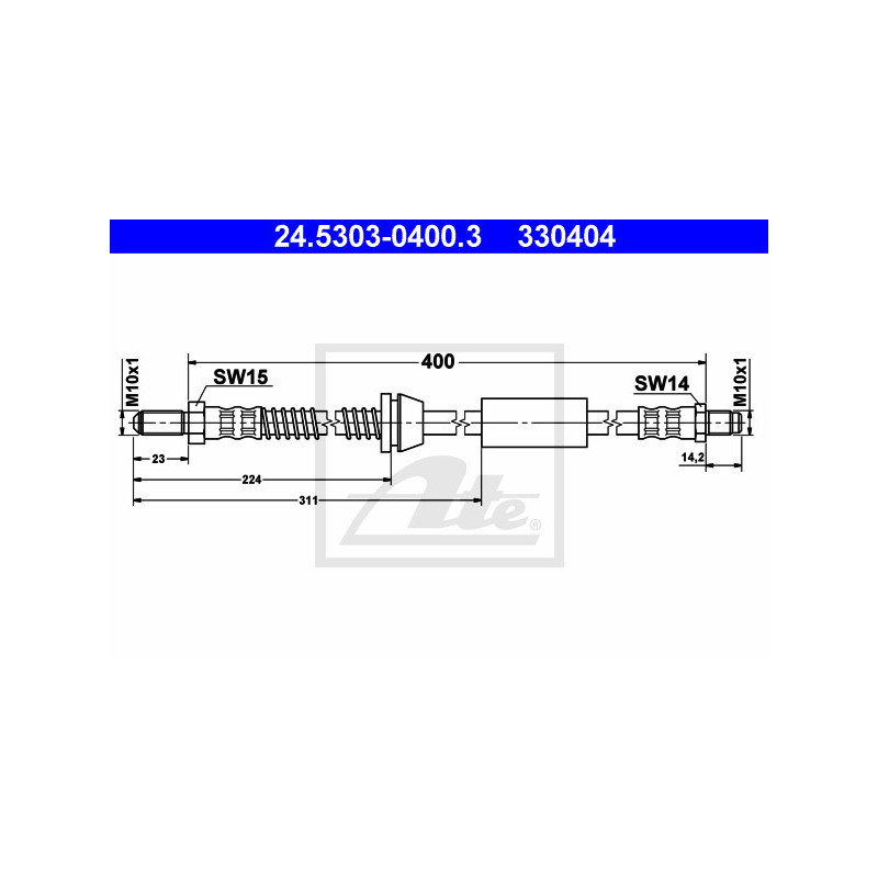 Flexible de frein ATE