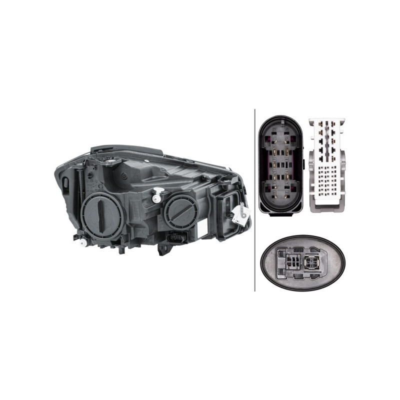 Phare principal HELLA