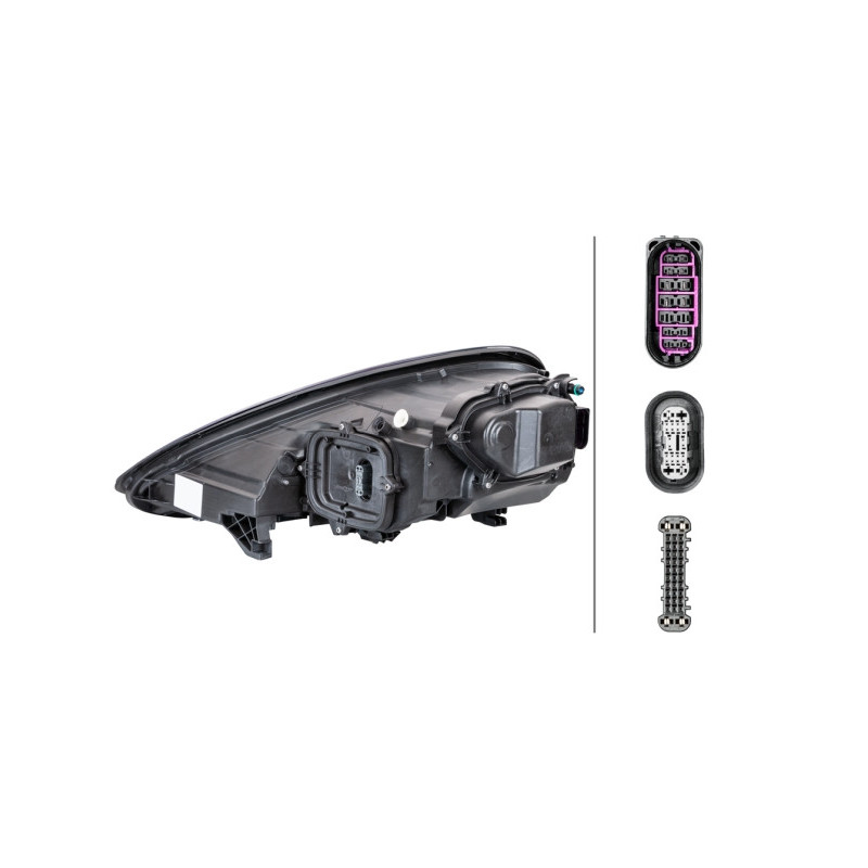 Phare principal HELLA