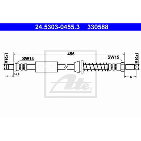 Flexible de frein ATE
