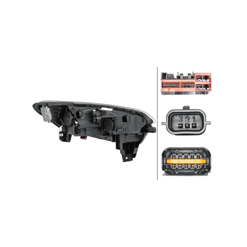 Phare principal HELLA