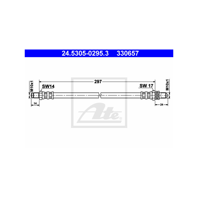 Flexible de frein ATE