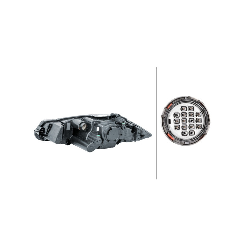 Phare principal HELLA