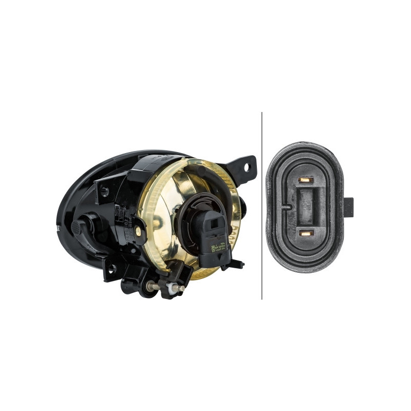 Phare antibrouillard HELLA