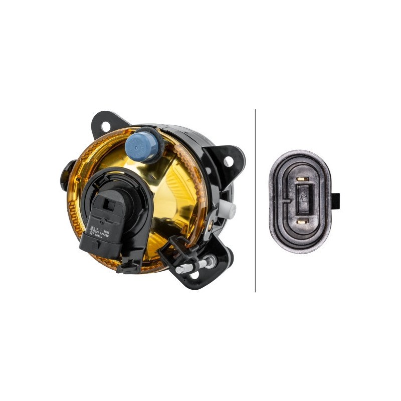 Phare antibrouillard HELLA