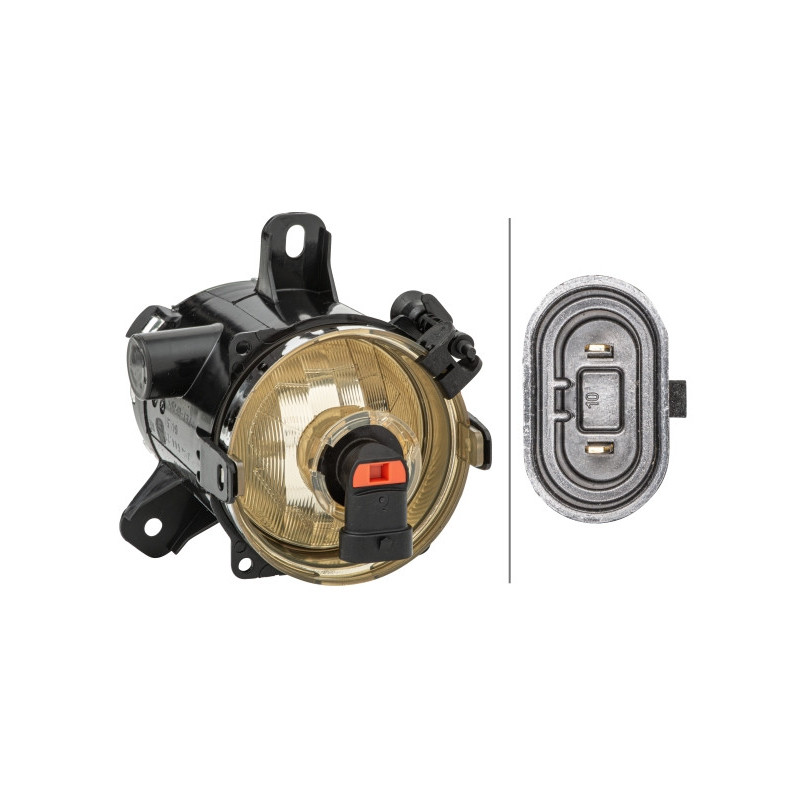 Phare antibrouillard HELLA