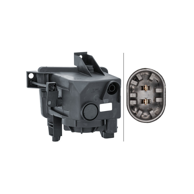 Phare antibrouillard HELLA