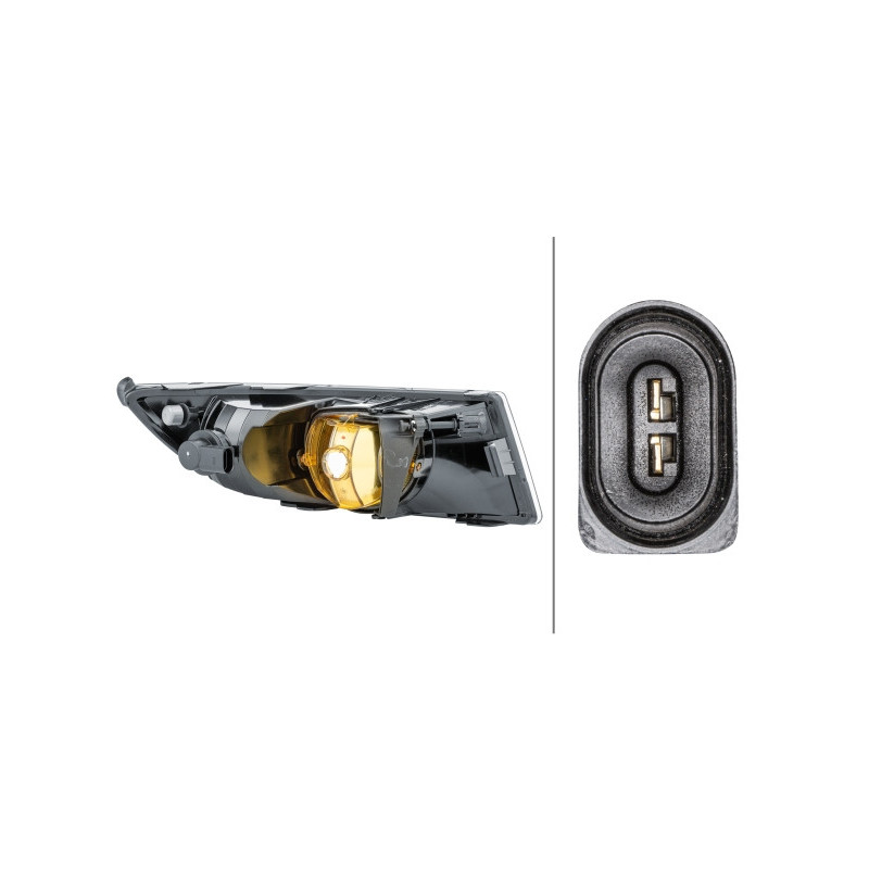 Phare antibrouillard HELLA