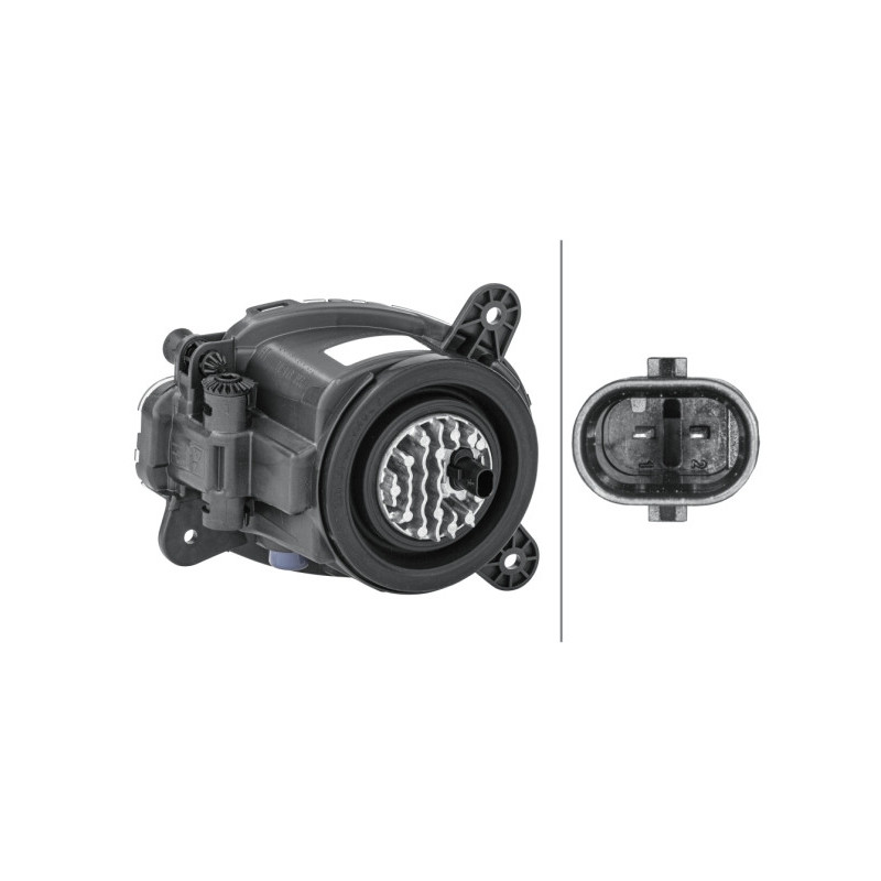 Phare antibrouillard HELLA