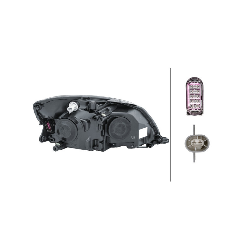 Phare principal HELLA