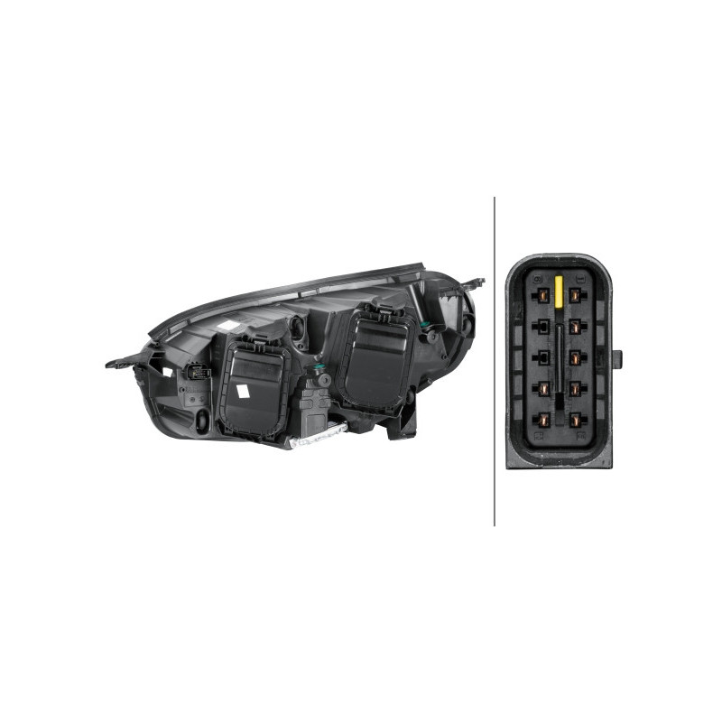 Phare principal HELLA