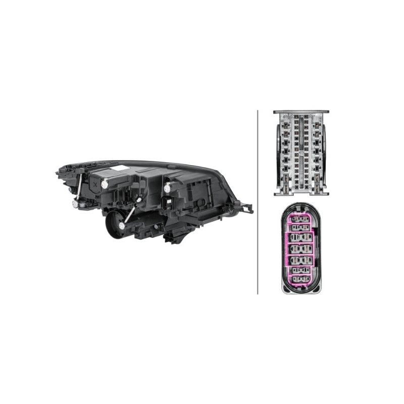 Phare principal HELLA