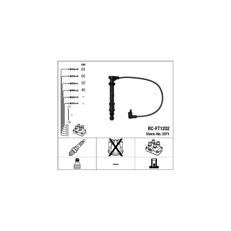 Fils de bougies / Faisceau d'allumage NGK