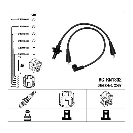 Fils de bougies / Faisceau d'allumage NGK