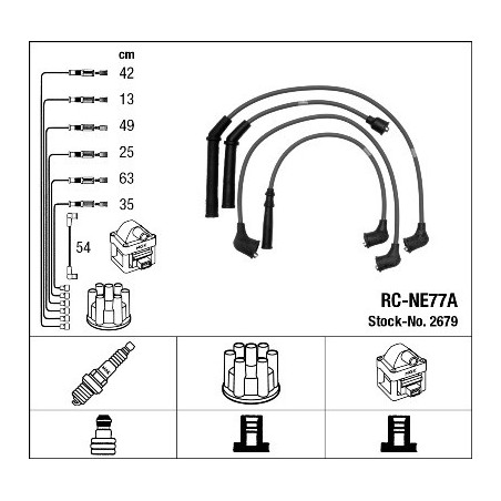 Fils de bougies / Faisceau...