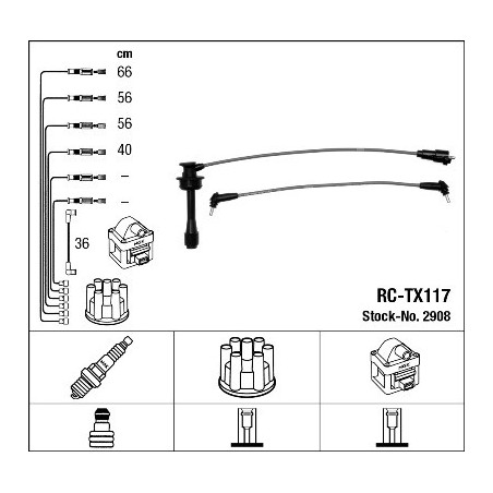 Fils de bougies / Faisceau...