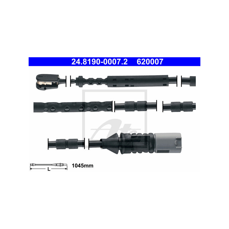 Témoin d'usure (plaquettes de frein) ATE