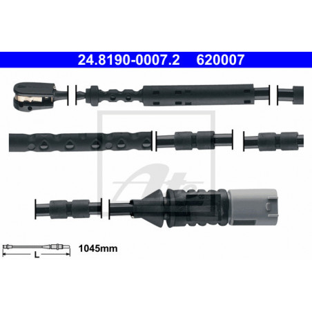 Témoin d'usure (plaquettes de frein) ATE