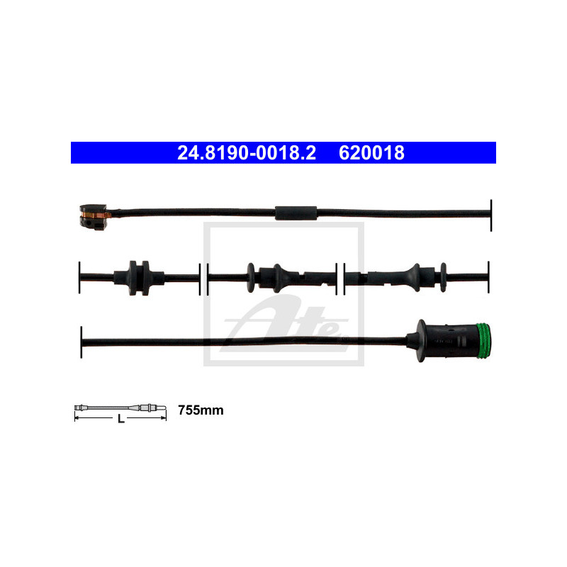 Témoin d'usure (plaquettes de frein) ATE