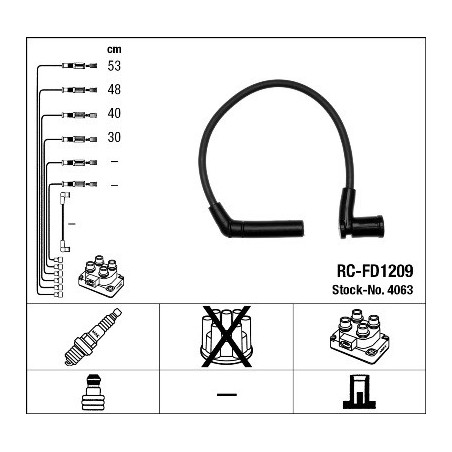 Fils de bougies / Faisceau...