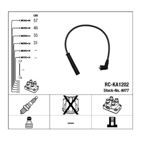 Fils de bougies / Faisceau...