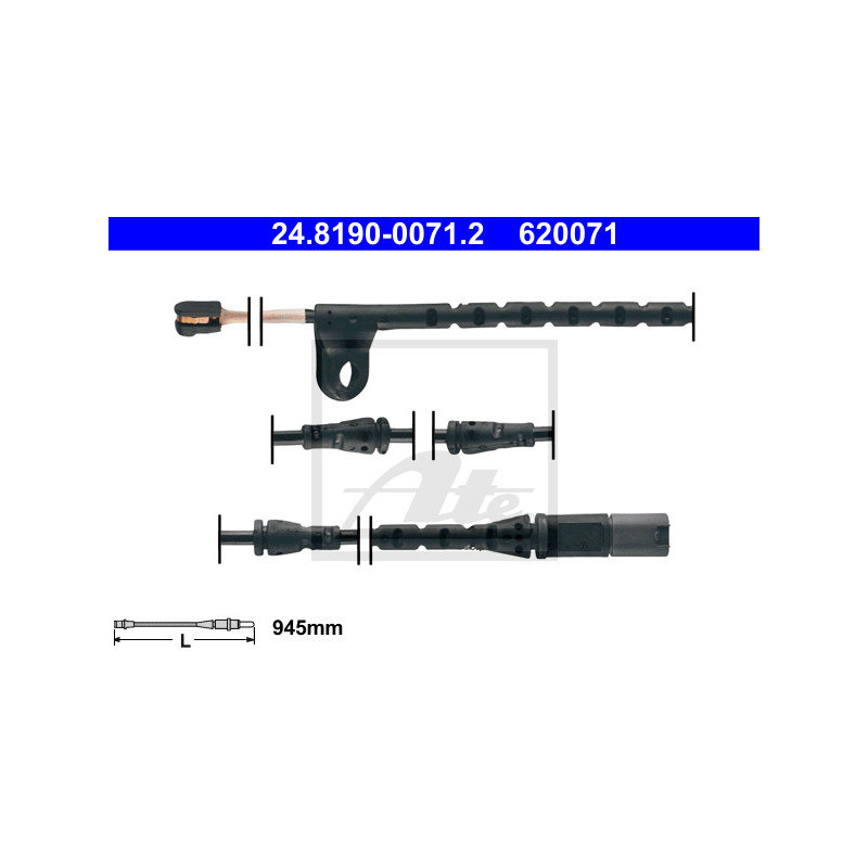 Témoin d'usure (plaquettes de frein) ATE