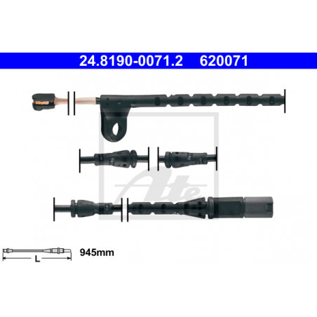 Témoin d'usure (plaquettes de frein) ATE