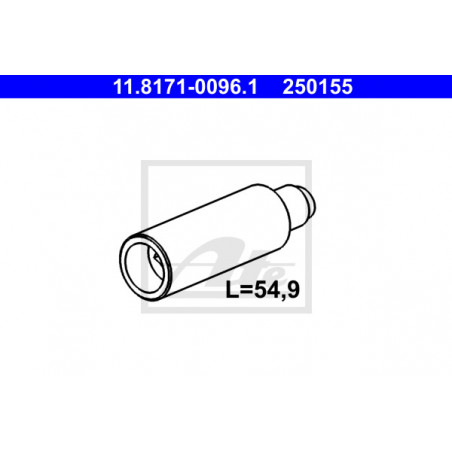 Boulon de guidage (étrier...