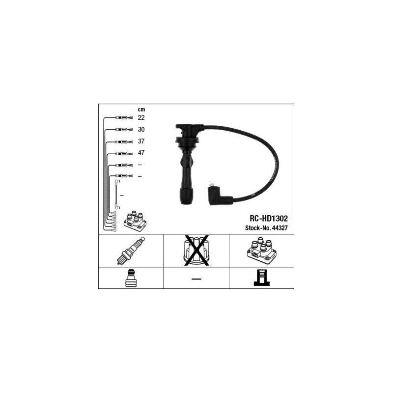 Fils de bougies / Faisceau d'allumage NGK