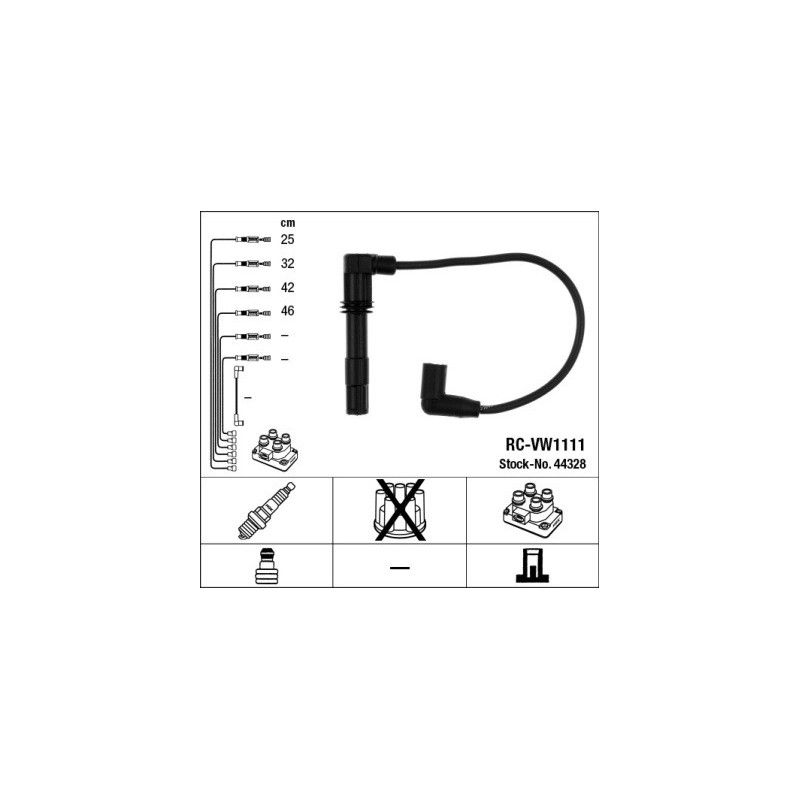 Fils de bougies / Faisceau d'allumage NGK