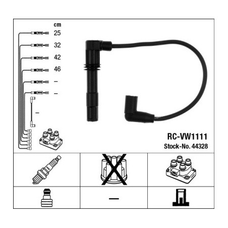 Fils de bougies / Faisceau d'allumage NGK