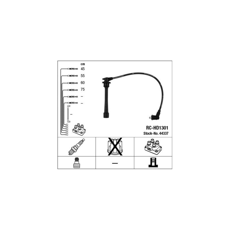 Fils de bougies / Faisceau d'allumage NGK