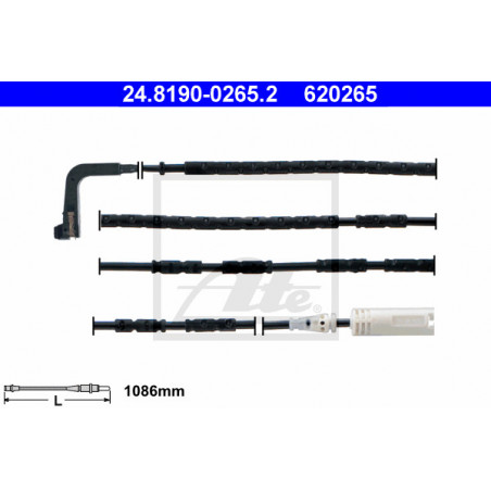 Témoin d'usure (plaquettes de frein) ATE