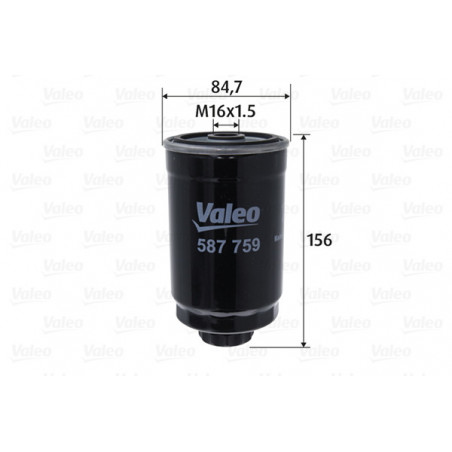 Filtre à carburant VALEO