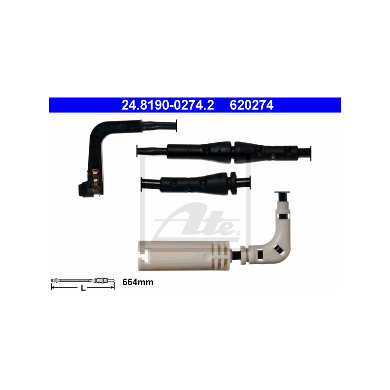 Témoin d'usure (plaquettes de frein) ATE