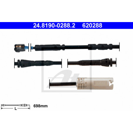 Témoin d'usure (plaquettes de frein) ATE