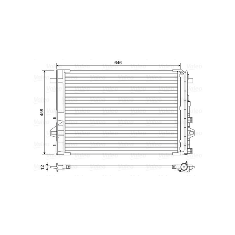 Condenseur de climatisation VALEO