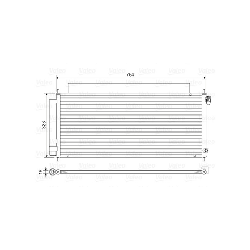 Condenseur de climatisation VALEO
