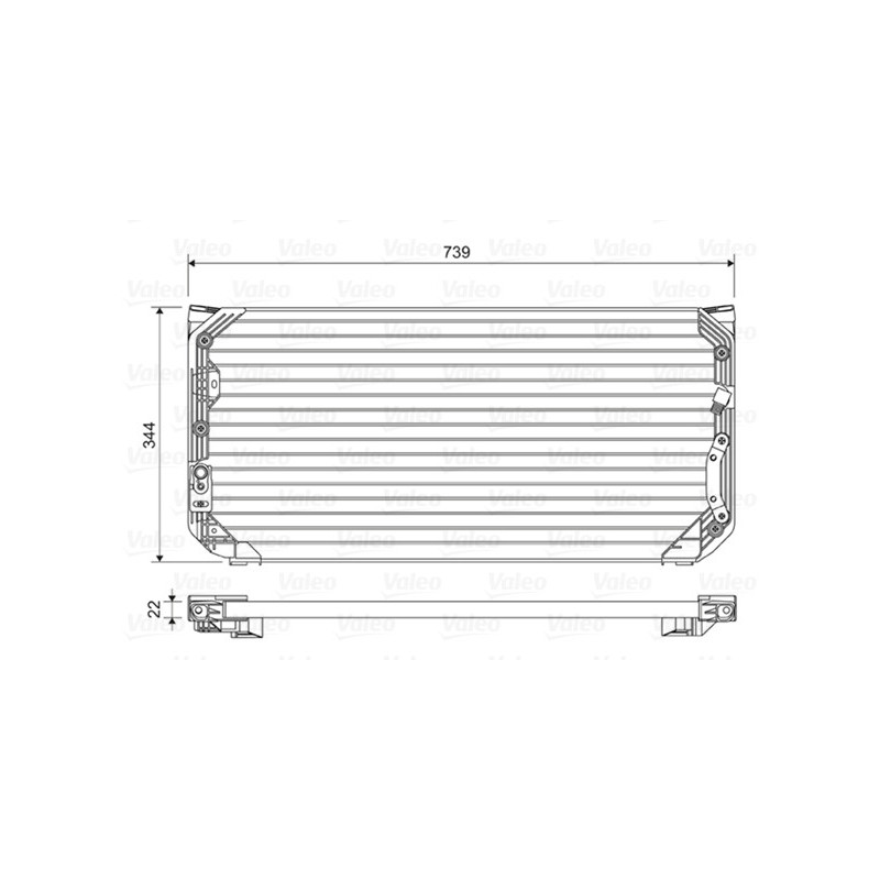 Condenseur de climatisation VALEO